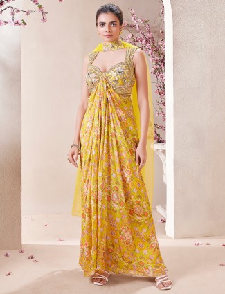Stunning satin off-white salwar suit