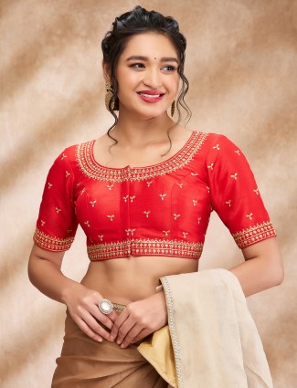 Stunning Red Blouse