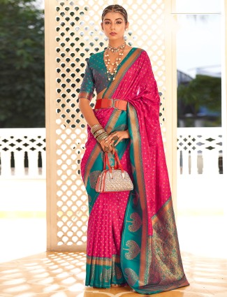 Light purple silk palazzo suit with sequins embellishment