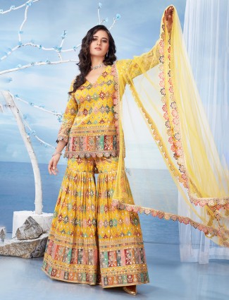 Latest grey linen saree