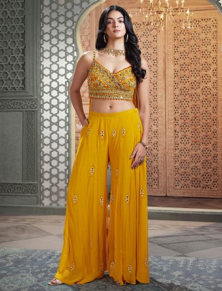 Pink silk salwar suit with zardosi craftsmanship