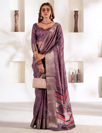 Pink silk bridal syle unstitched lehenga choli with sequins embellishment