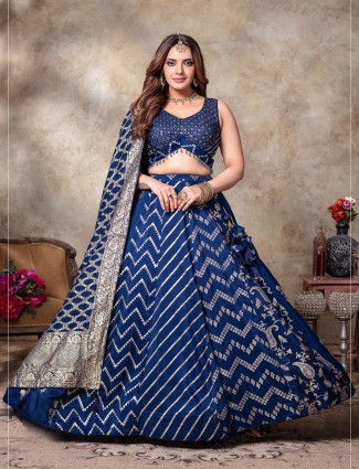 Gorgeous silk lehenga choli for wedding