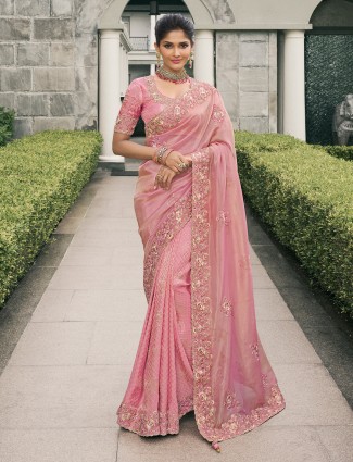 Radiant yellow silk salwar suit with sequins embellishment