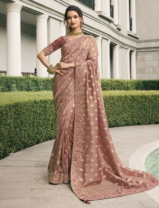 Dark purple embellished indo western jacket suit