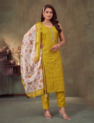 Rani georgette festive printed kurti set