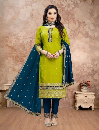 Lilac charm mirror and pearl silk palazzo set